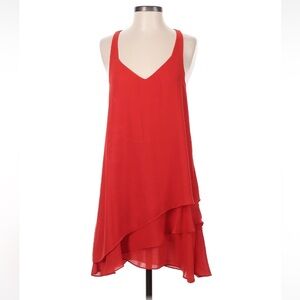 Parker Red Racerback Mini Dress